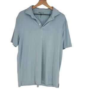 Kenneth Cole Golf Light Blue Performance Polo Shirt L